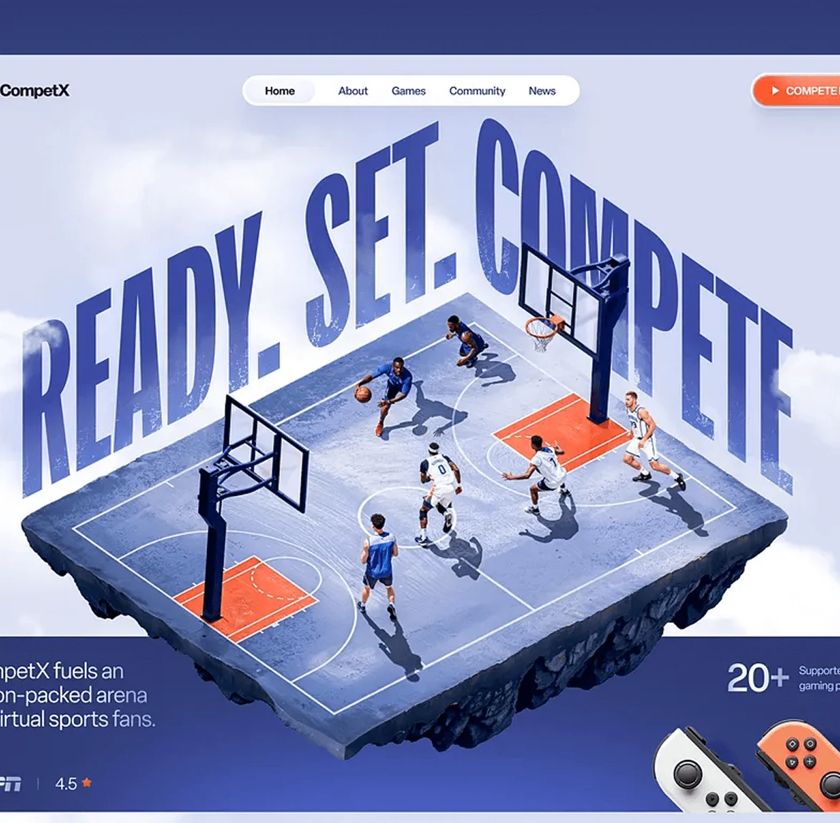 Abstract tech background